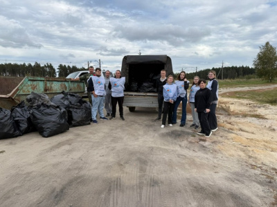 В Луховицах участники субботника очистили более 5 км береговой линии