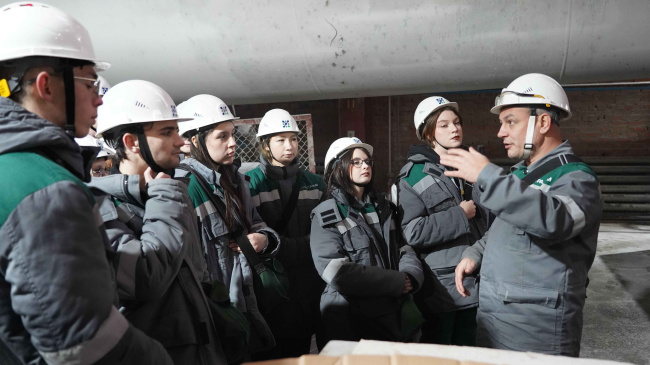 Филиал «ВМУ» АО «ОХК «Уралхим» организовал экскурсию для студентов Ивановского государственного химико-технологического университета