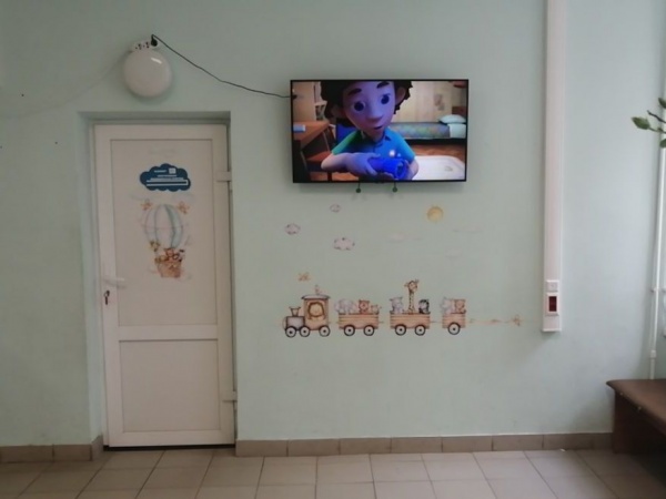 В детской поликлинике №2 обновились зоны ожидания приёма врача