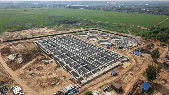 Около 60 тыс. кубометров воды в сутки будут очищать в Сергиевском