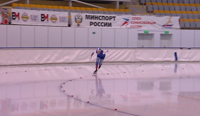 120 конькобежцев на "Коломенском льду"