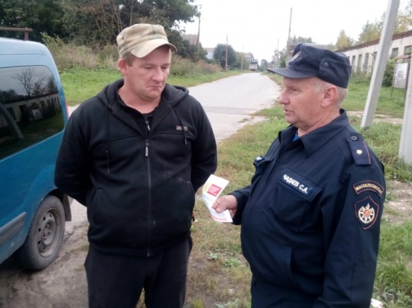 Пожарные напомнили жителям села Дединово правила эксплуатации отопительного оборудования