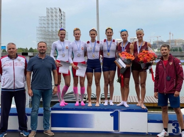 Коломчанки завоевали медали на Чемпионате России по гребному спорту
