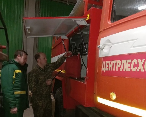 Лесопожарную станцию в Солосцове готовят к сезону