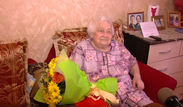 Одной из старейших жительниц городского округа Коломна Ольге Давыдовне Новиковой исполнилось 100 лет