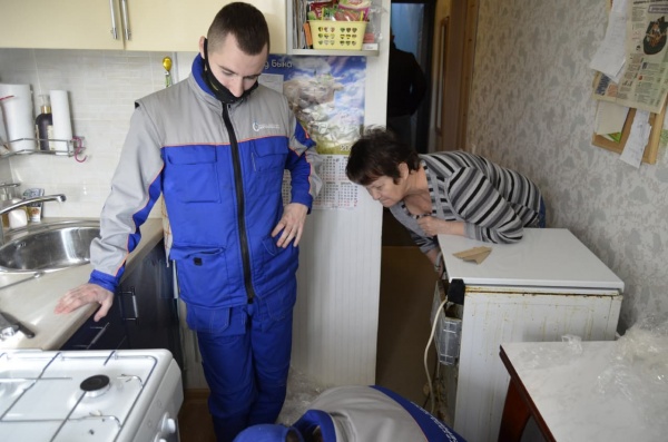 Ветерану труда из Зарайска заменили газовое оборудование