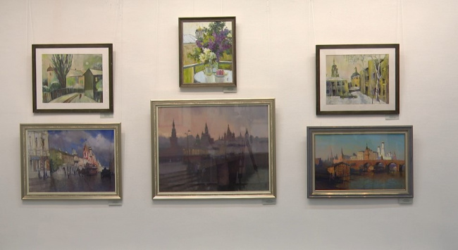 Отчётная выставка коломенских художников