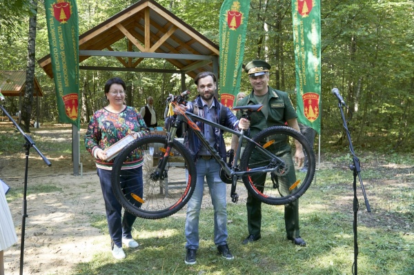 Житель Коломны получил велосипед