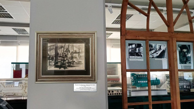 В музее Коломенского завода появился новый экспонат