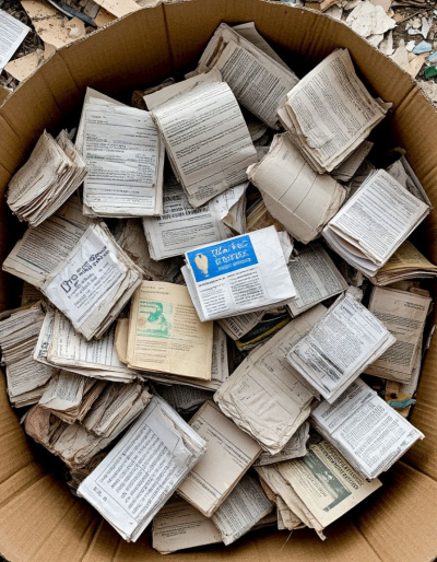 Воскресенцы собрали более 3 тонн макулатуры на переработку