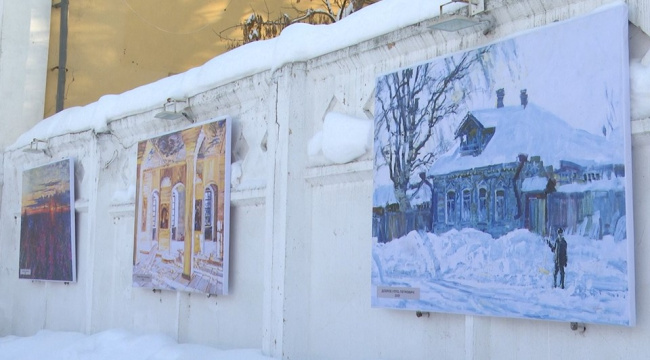 На фасаде старинной усадьбы – новая экспозиция