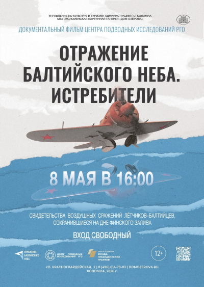 Документальный фильм "Отражение балтийского неба. Истребители" покажут в Доме Озерова