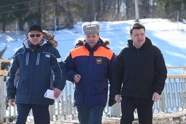 Андрей Воробьёв проверил готовность региона к безопасному прохождению весеннего паводка