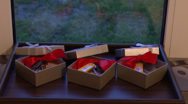 Переселенцы получили ключи от новых квартир