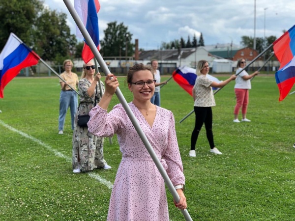 Подготовка ко Дню российского флага идёт полным ходом
