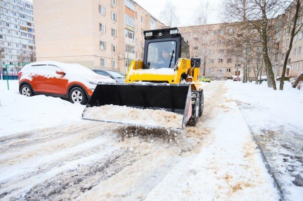 Снегоуборочную технику в Коломне используют не в полную силу