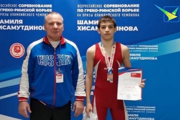 Луховичанин стал бронзовым призёром соревнований по греко-римской борьбе