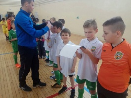 Турнир по мини-футболу в Непецино ознаменовался победой ДЮСШ "Фортуна"