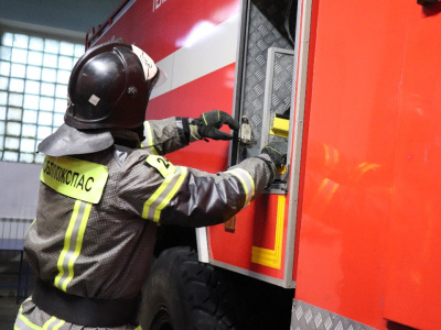 Пожар в бане в Верейке в Егорьевске обошелся без пострадавших