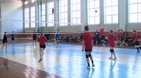 В Коломне прошли городские соревнования по волейболу 