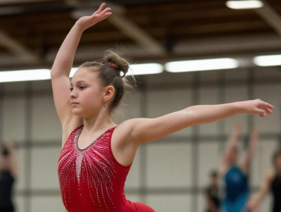 Воскресенские гимнастки на областном турнире заработали десять медалей 