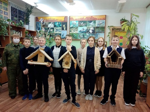 Новые дома для птиц появились в Егорьевском лесничестве