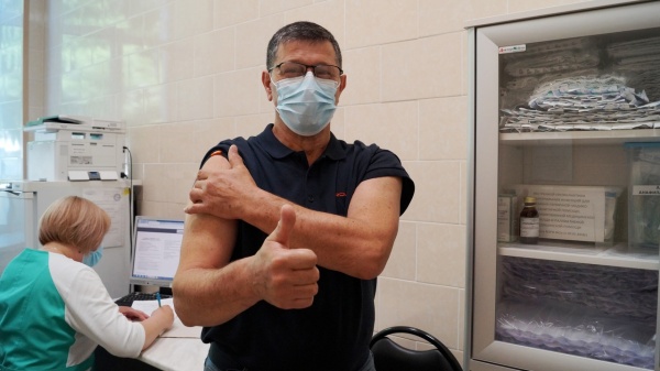 Гражданин Болгарии сделал прививку в Коломне