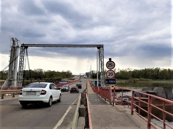 Озёрский мост открывают для проезда автомобилей