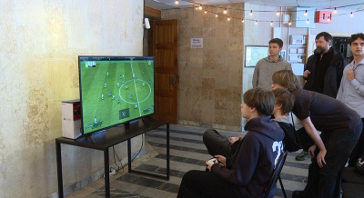 В Коломне прошёл турнир по интерактивному футболу 