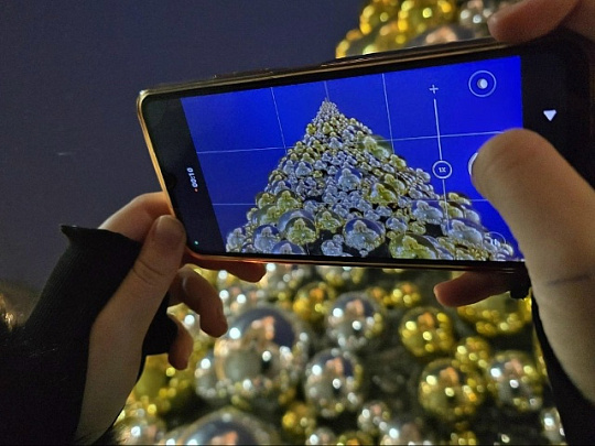 Коломну продолжают украшать к праздникам