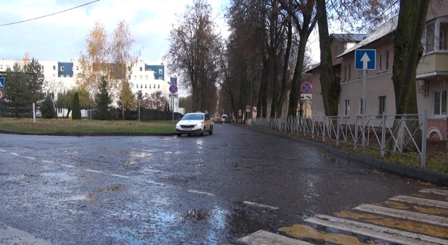 На улице Чкалова теперь одностороннее движение
