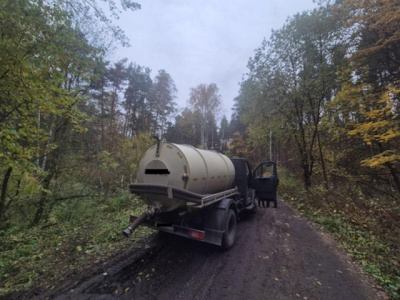 Недалеко от посёлка станции Чёрная остановлен незаконный сброс отходов