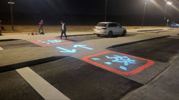 Проекционная подсветка появится на дорогах возле учебных учреждений