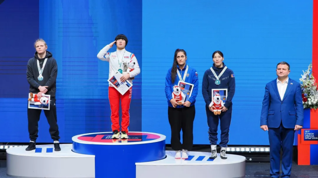 Успехи Егорьевских спортсменов на международном турнире по вольной борьбе в Красноярске  