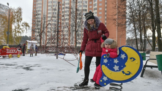 Детская площадка из елок появится в Егорьевске