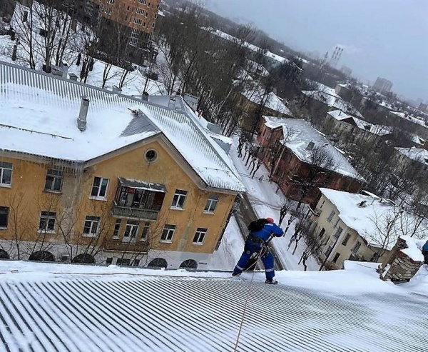 Больше всего задач по очистке домов от снега и наледи было выдано в Коломне
