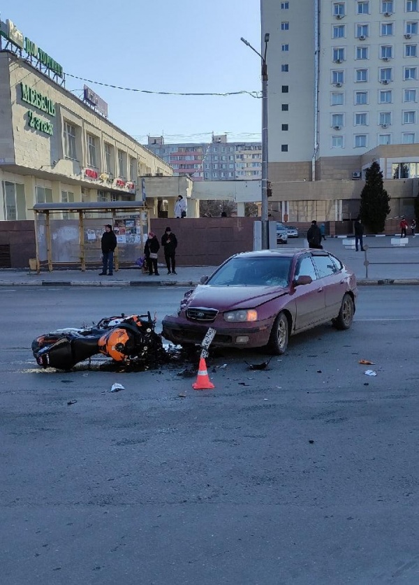 Два ДТП с мотоциклами произошли в Коломне в воскресенье