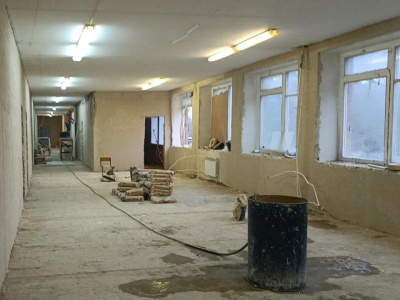 Школа на улице 60 лет Октября в Белоозёрском готовится к встрече учеников 