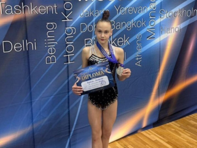 Серебряная медаль у егорьевской школьницы