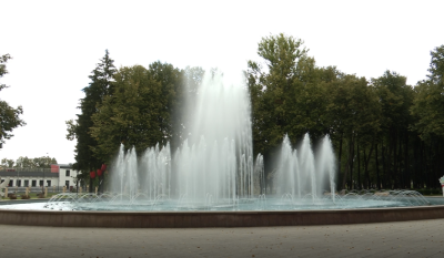 В парке Мира опять появились строители