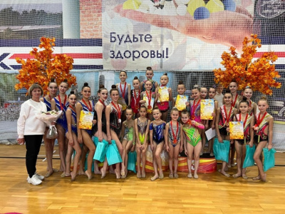 Коломчанки приняли участие в соревнованиях по художественной гимнастике