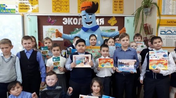 Степан Колбочкин рассказал школьникам об экологии