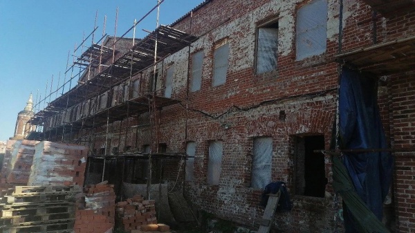 Реставрация Бобренева монастыря продолжается