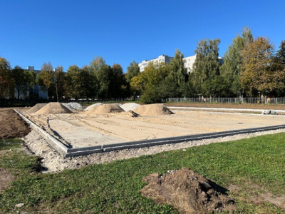 Стадион школы №16 откроют до конца осени