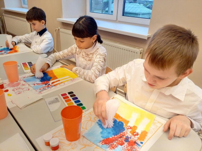 В Белоомутской школе-интернате в этом году провели капитальный ремонт