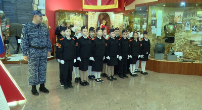 Юные кадеты приняли присягу 