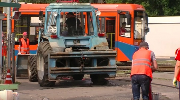 Ремонт переезда через трамвайные пути на улице Зеленой начнется 1 июня