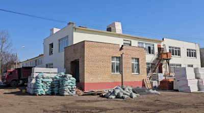 В Луховицах продолжается капремонт школы №9