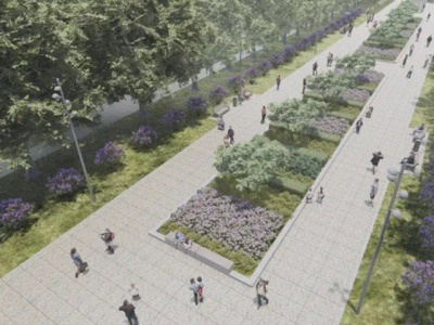 Каштановую аллею откроют в сентябре