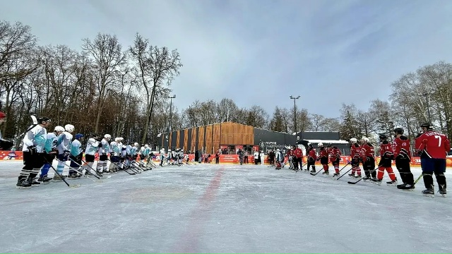 Каток в парке Мира в Коломне попрощался с посетителями до следующего сезона